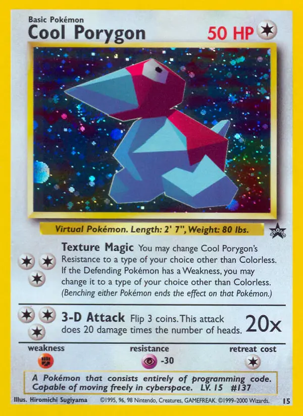 Cool Porygon 15 — the most expensive Porygon card