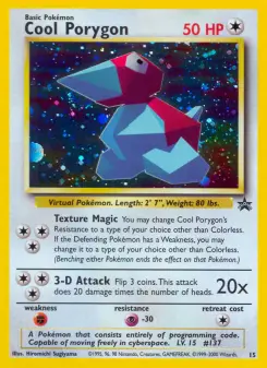 Cool Porygon — Wizards Black Star Promos 15