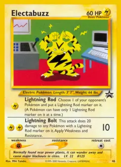 Electabuzz 46 — Wizards Black Star Promos