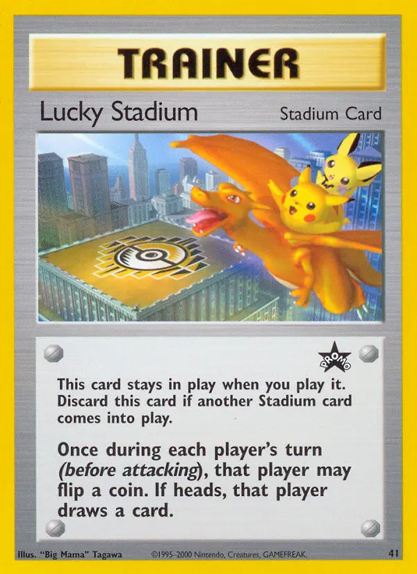 Lucky Stadium 41 — the most expensive Wizards Black Star Promos card