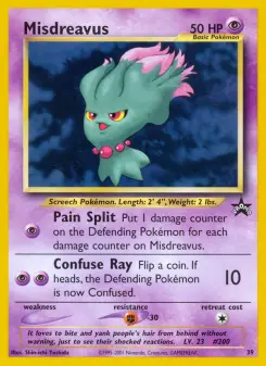 Misdreavus 39 — Wizards Black Star Promos