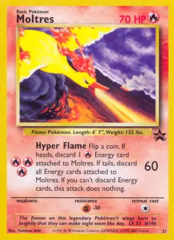 Moltres 21 — Wizards Black Star Promos