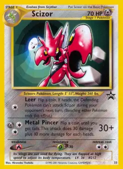 Scizor 33 — Wizards Black Star Promos
