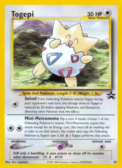Togepi 30 — Wizards Black Star Promos