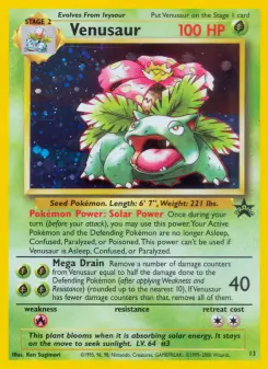 Venusaur — Wizards Black Star Promos #13