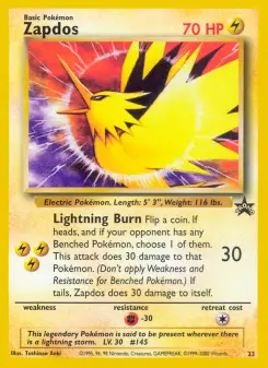 Zapdos 23 — Wizards Black Star Promos