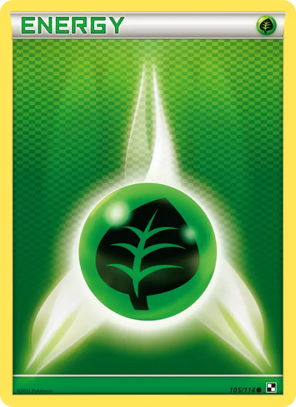 Grass Energy 105 card from Black & White