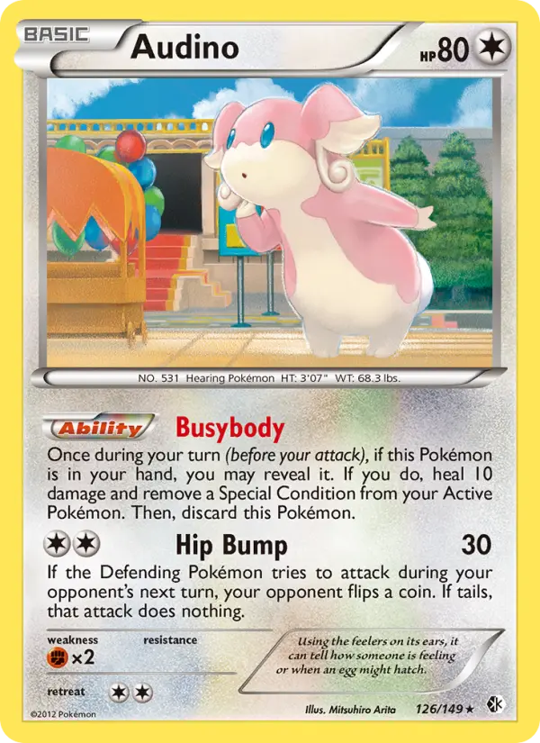 Audino 126 — Boundaries Crossed 126, Normal finish