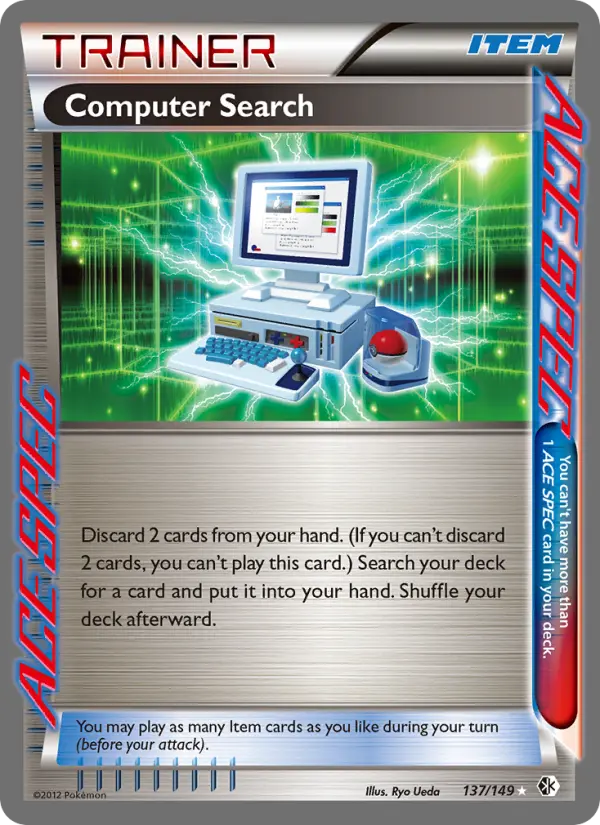 Computer Search 137 — Boundaries Crossed 137, Holofoil finish