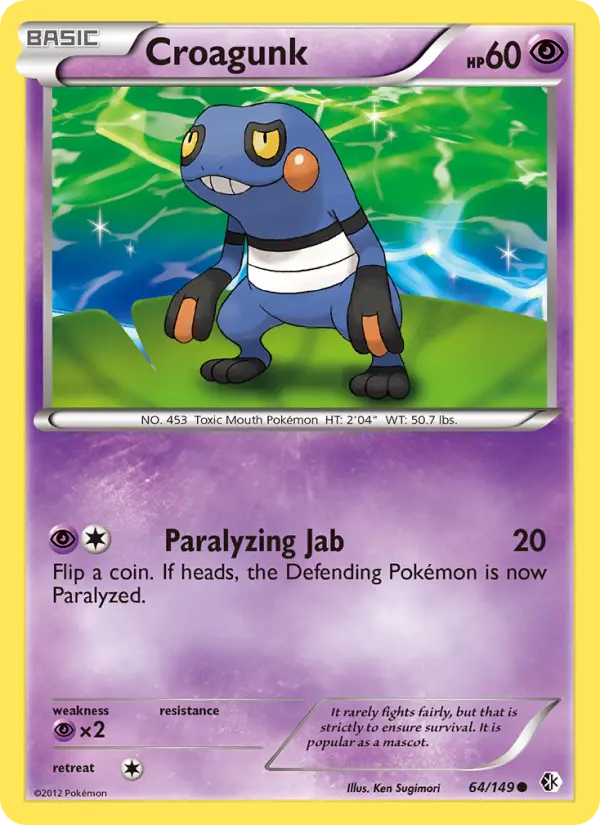 Croagunk 64 card from Boundaries Crossed