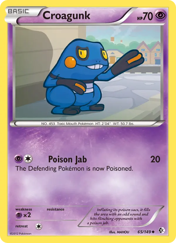 Croagunk 65 card from Boundaries Crossed