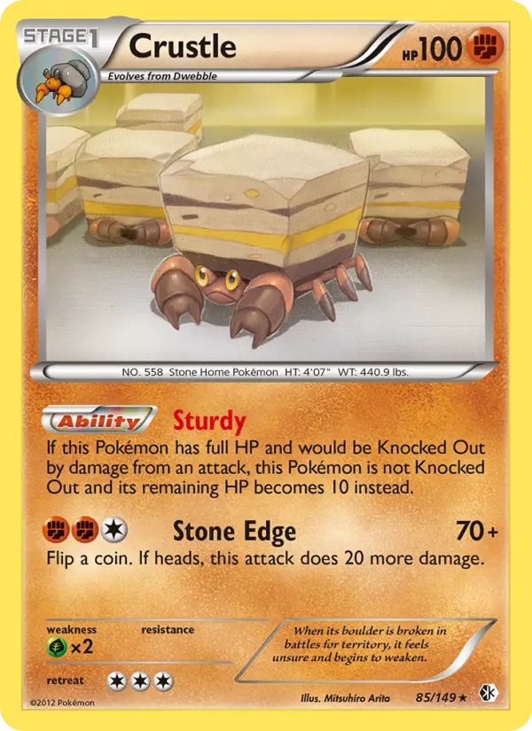 Crustle 85 card from Boundaries Crossed