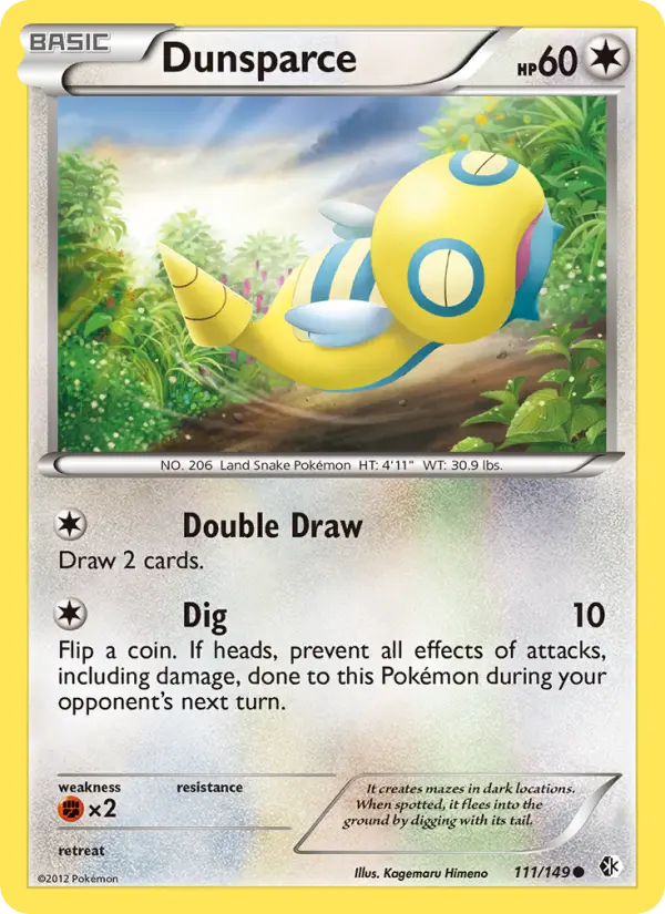 Dunsparce 111 — Boundaries Crossed 111, Normal finish