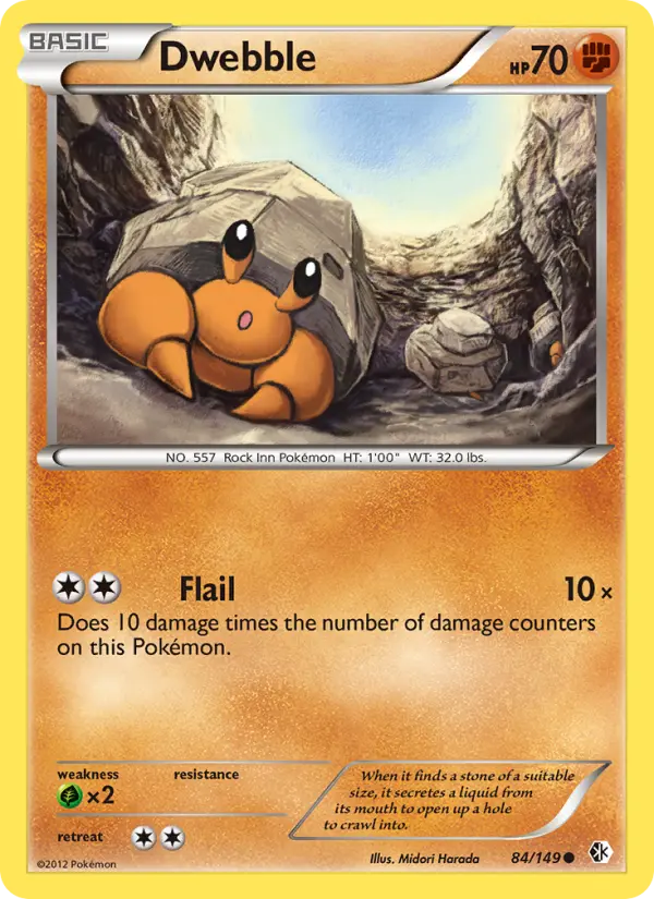 Dwebble 84 card from Boundaries Crossed