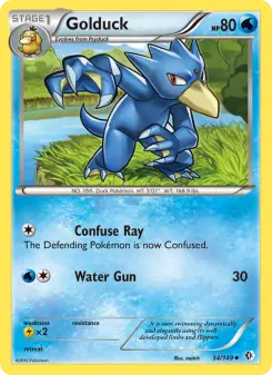 Golduck — Boundaries Crossed #34