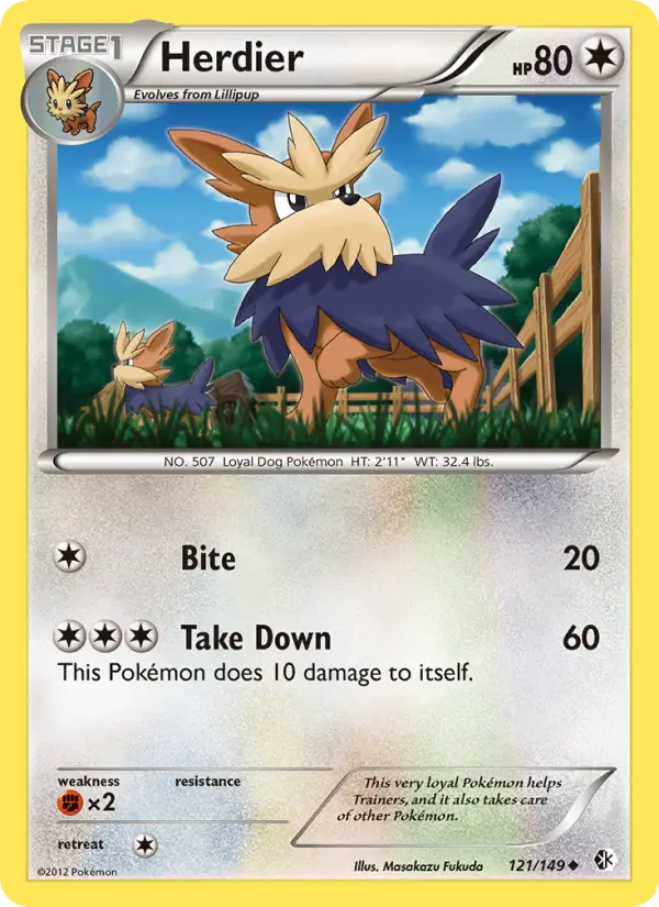 Herdier 121 card from Boundaries Crossed