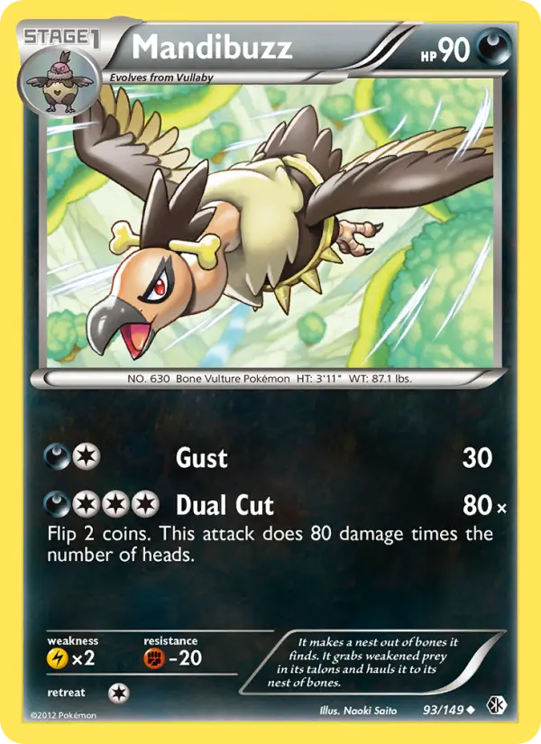 Mandibuzz 93 card from Boundaries Crossed