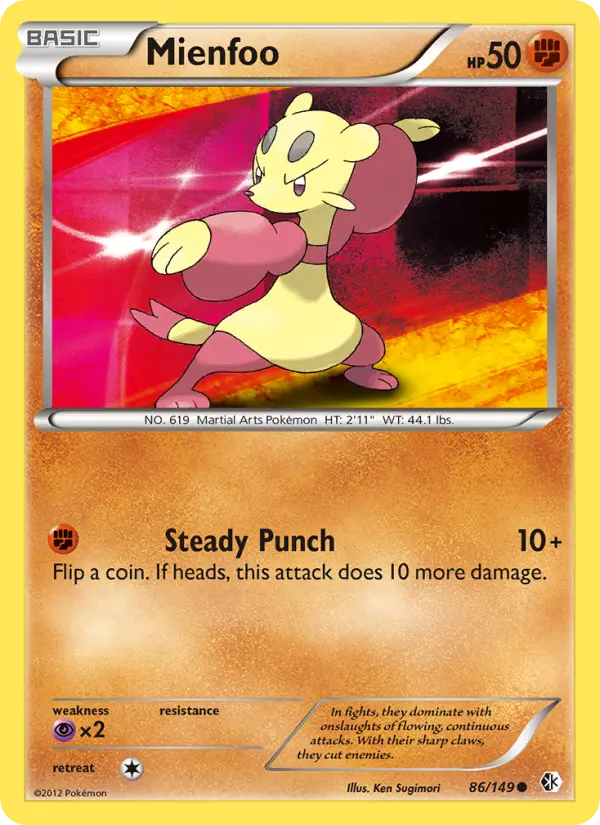 Mienfoo 86 card from Boundaries Crossed