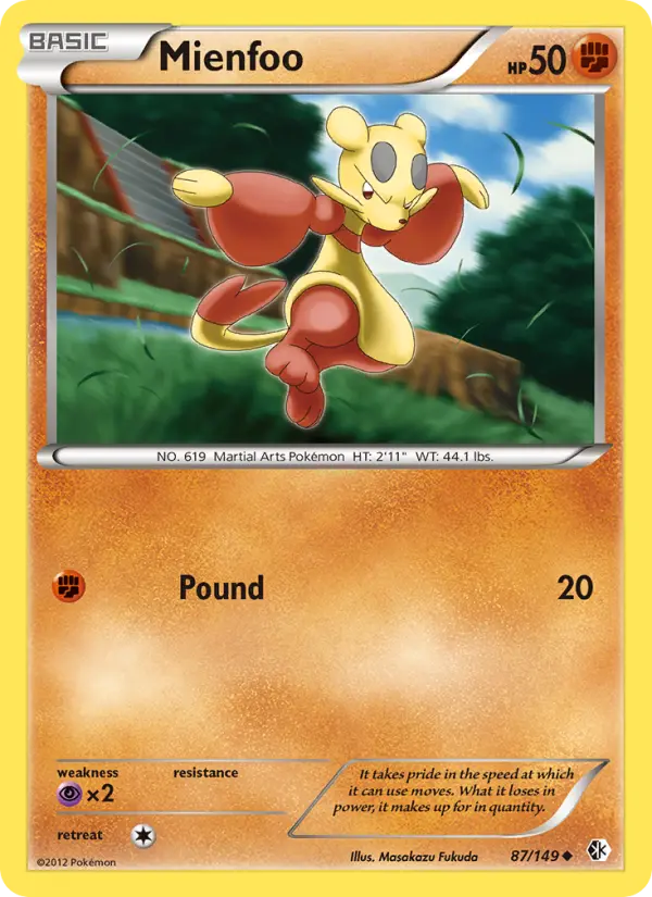 Mienfoo 87 card from Boundaries Crossed