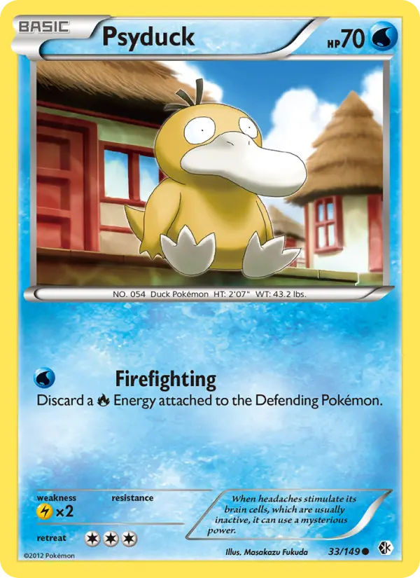 Psyduck 33 card from Boundaries Crossed