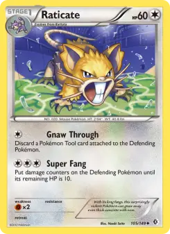 Raticate — Boundaries Crossed #105