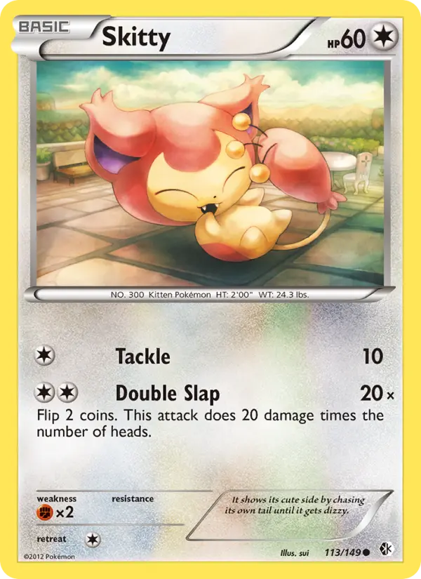 Skitty 113 card from Boundaries Crossed