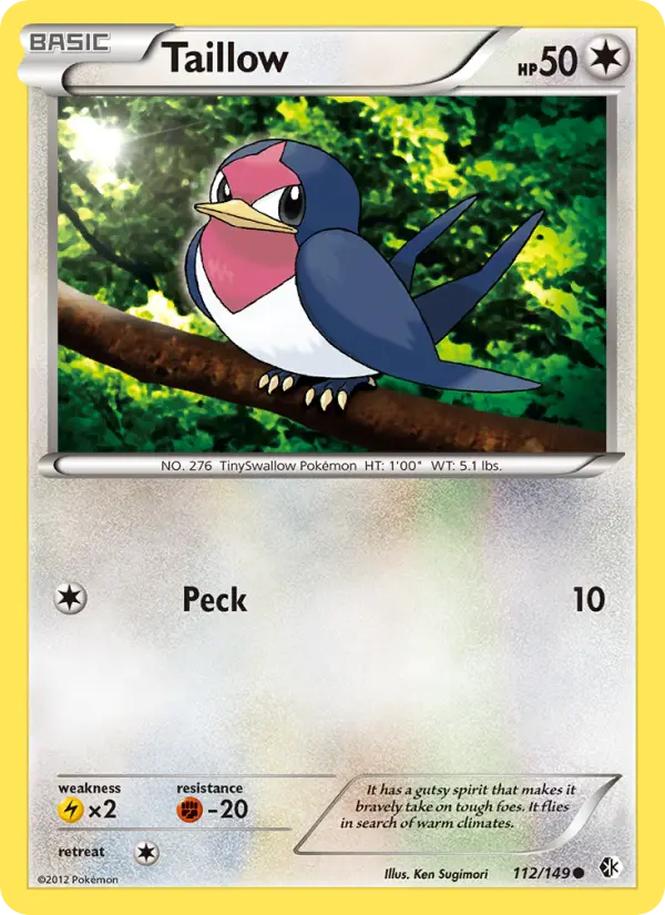 Taillow 112 card from Boundaries Crossed