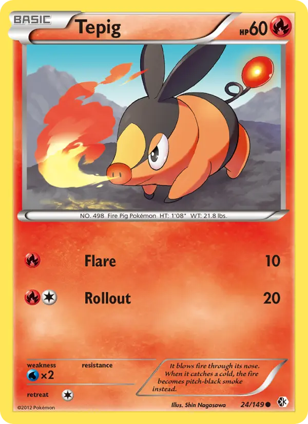 Tepig 24 — Boundaries Crossed 24, Normal finish