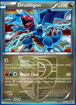 Druddigon BW80 — BW Black Star Promos