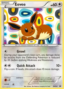 Eevee BW94 — BW Black Star Promos