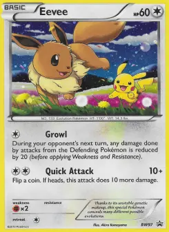 Eevee BW97 — BW Black Star Promos