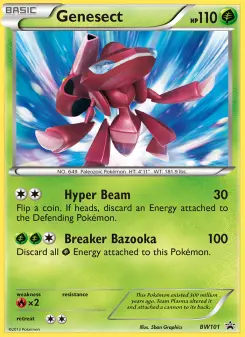 Genesect BW101 — BW Black Star Promos