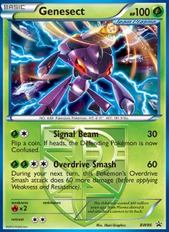 Genesect BW86 — BW Black Star Promos