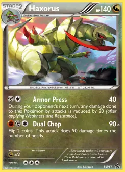 Haxorus BW57 — BW Black Star Promos