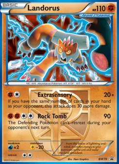 Landorus BW79 — BW Black Star Promos