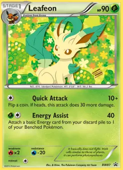 Leafeon BW87 — BW Black Star Promos
