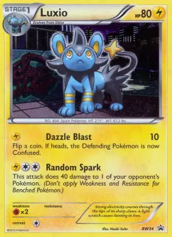 Luxio BW34 — BW Black Star Promos