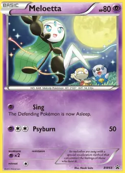 Meloetta BW68 — BW Black Star Promos