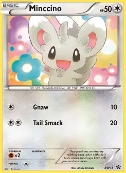Minccino BW13 — BW Black Star Promos