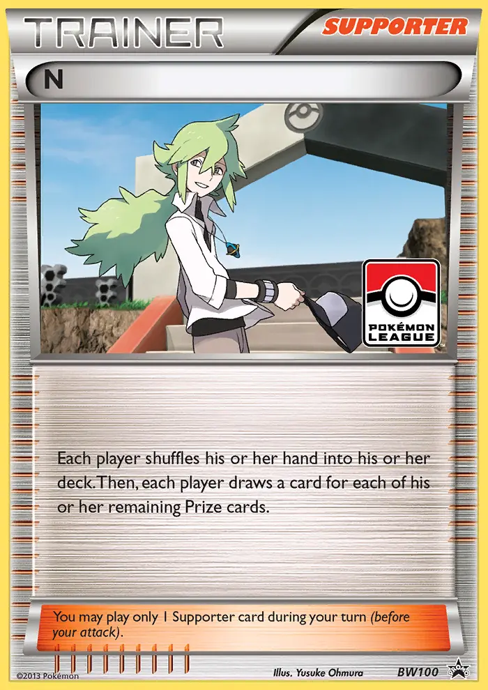 N BW100 — BW Black Star Promos BW100, Holofoil finish