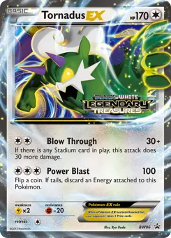 Tornadus-EX BW96 — BW Black Star Promos