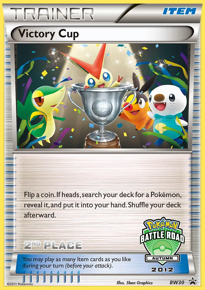 Victory Cup BW30 — BW Black Star Promos BW30, Holofoil finish