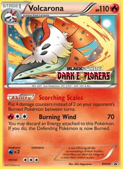 Volcarona BW40 — BW Black Star Promos