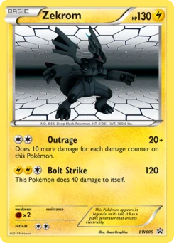 Zekrom BW005 — BW Black Star Promos
