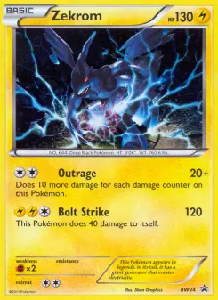 Zekrom — BW Black Star Promos #BW24