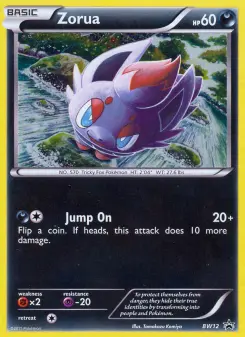 Zorua BW12 — BW Black Star Promos