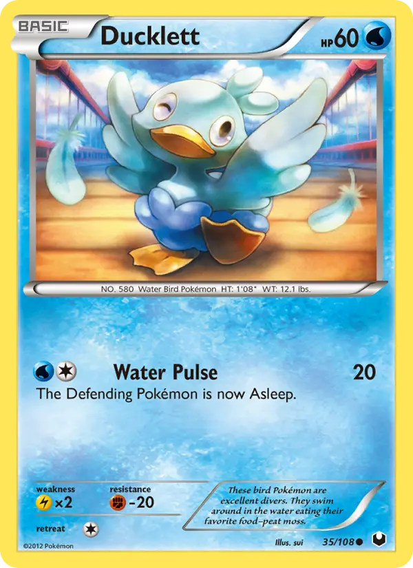 Ducklett 35 card from Dark Explorers