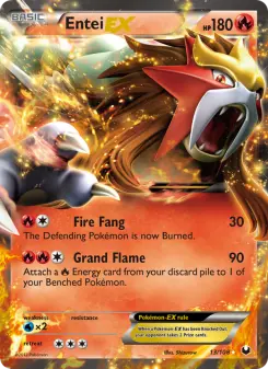 Entei-EX — Dark Explorers #13