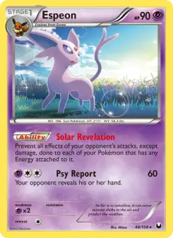 Espeon — Dark Explorers #48