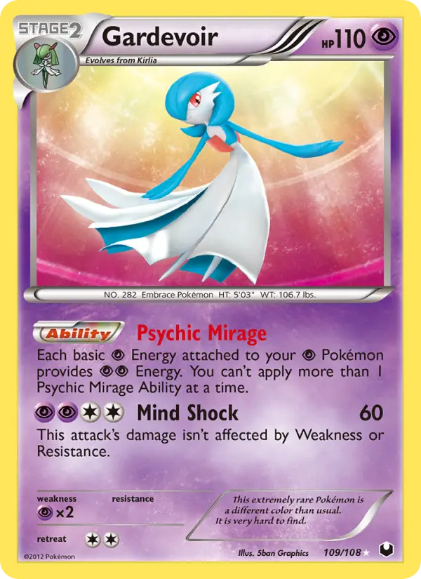Gardevoir 109 — the most expensive Gardevoir card